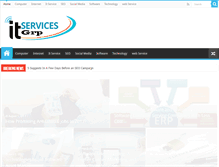 Tablet Screenshot of itservicesgrp.com